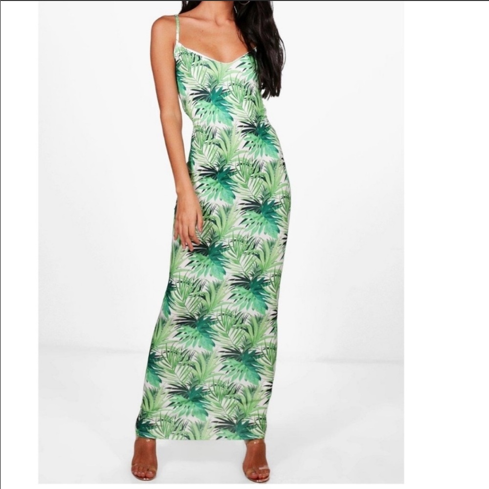 Boohoo Tropical Maxi 🌴